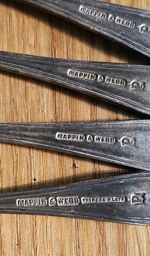 Mapping webb silver plate - 4, &