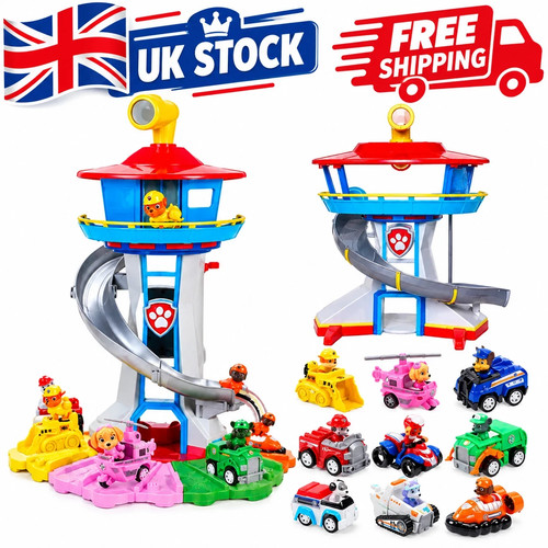 Paw patrol toy set cartoon - paw,