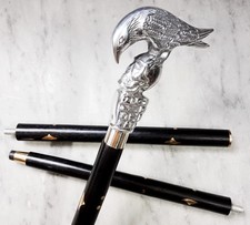 Unique Bird-on-Skull Handle