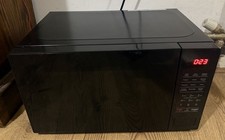 Black Tesco Microwave Oven FAULTY 700W Model MD1720 PARTS NOT WORKING. 
