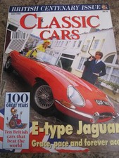 CLASSIC CARS JUN 1996 E-TYPE
