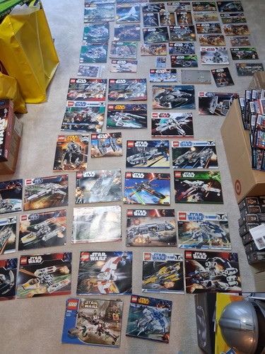Lego star wars instructions - star,