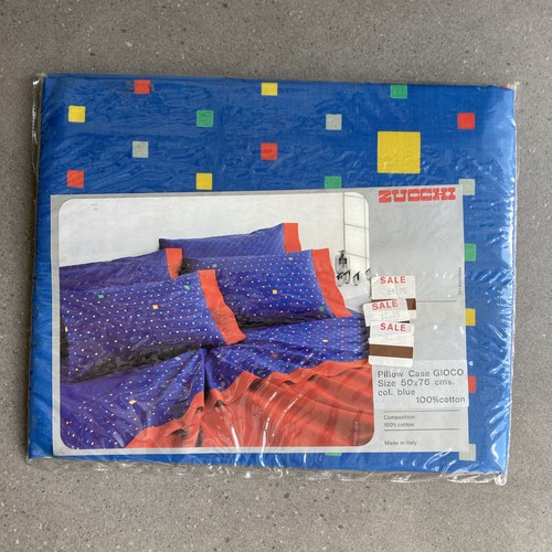 Vintage 80s pillow - pillow, zucchi