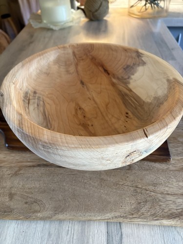 Large hand turned hardwood - large,