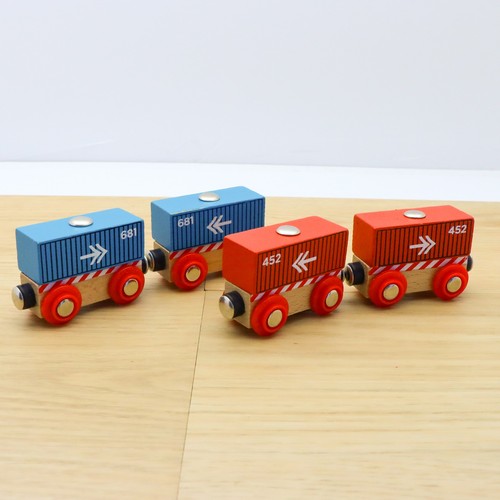 Wooden train track - train,