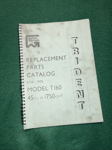Triumph trident t160 - triumph,