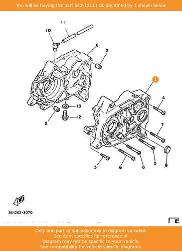 Yamaha crankcase - yamaha,