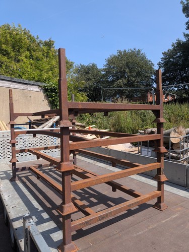 Metal stackable stillage - stackable,