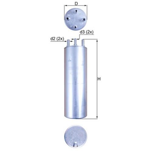 Fuel filter fits vw - 1x, fits: