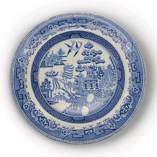 Blue willow pattern - willow, salad
