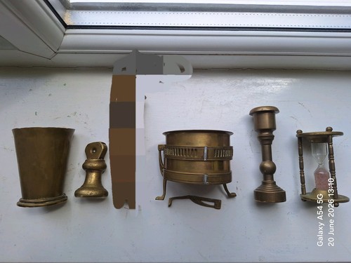 Collection brass ornaments - brass,
