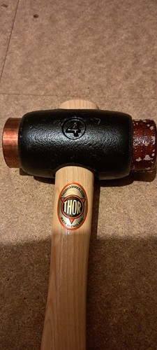 Thor 216 copper rawhide hammer - copper,