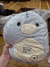 Squishmallow Medium Size Blue Dragon Soft Toy