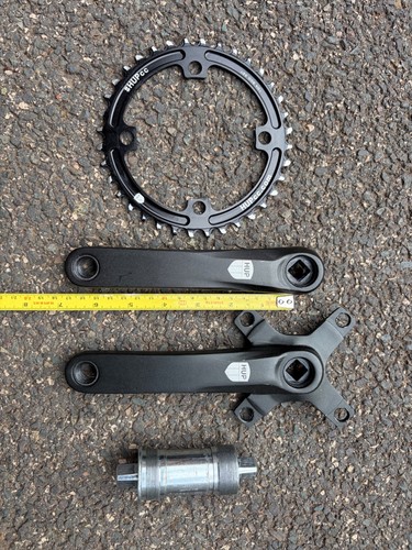 Hup crankset and chainring - hup, 155