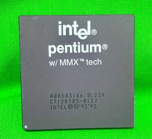 Intel pentium mmx 166mhz 8v - mmx,