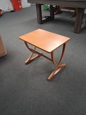 MID CENTURY NATHAN TEAK COFFEE