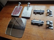 AEC MATADOR SCAMMELL MILITARY  6" X 4" MIRROR & FITTINGS (SEE DESCRIPTION)