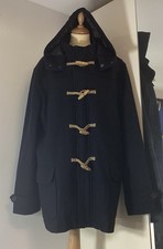 Vintage Cedarwood State Duffle Coat in Navy Blue in Size XL