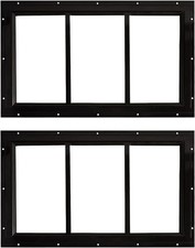 WRISIN 2-Pack Shed Windows