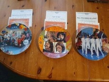 The Beatles three Plates set