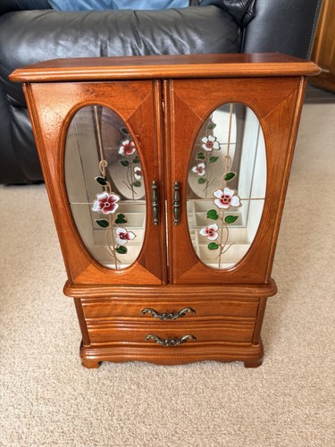 Vintage large wooden wardrobe - vintage,