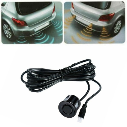 Black car parking sensor - black,