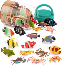 60Pcs Tropical Fish & Crab