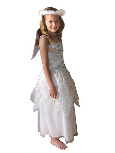 Girls deluxe angel costume - girls,