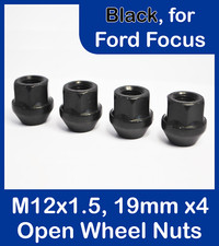 4 x Open Alloy Wheel Nuts for