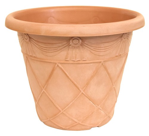Plant pot 34cm - 34cm, tuscany