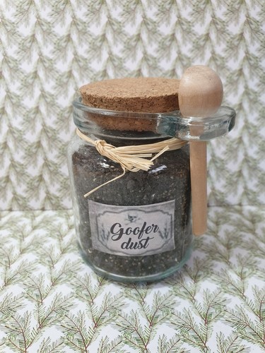 Hand blended goofer dust