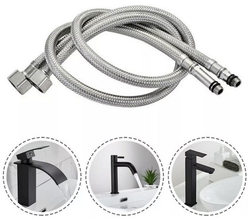 Basin hose pipe - flexible, tap