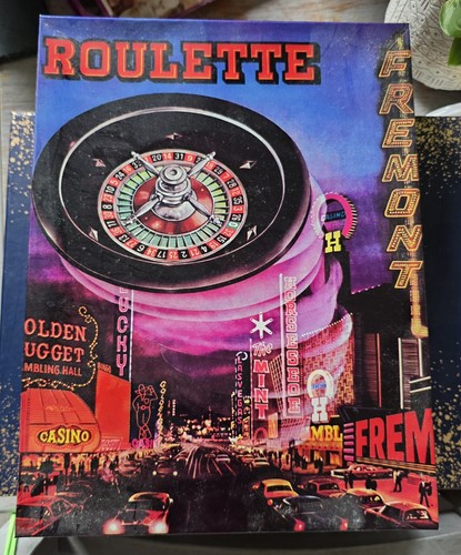 Boxed roulette game wheel - game., [wheel