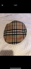 Vintage Burberry Flat Cap Hat