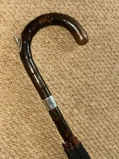 Antique Black Racing Umbrella