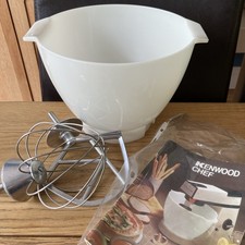 Kenwood Mixer Bowl k beater whisk manual  for Vintage Kenwood Chef spares parts