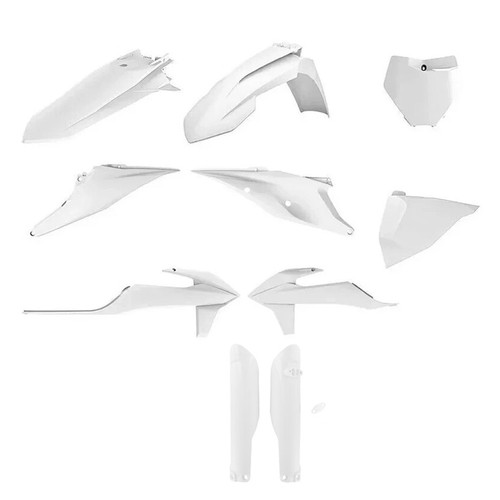 Ktm sxf white plastics - ktm, kit