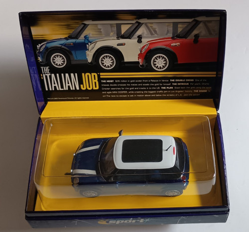 New scalextric italian job - scalextric,