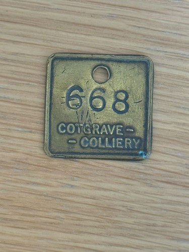 Cotgrave colliery pit check - colliery,