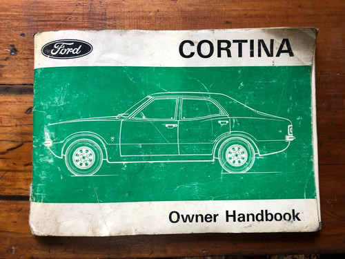 Ford cortina owners - owners, handbook