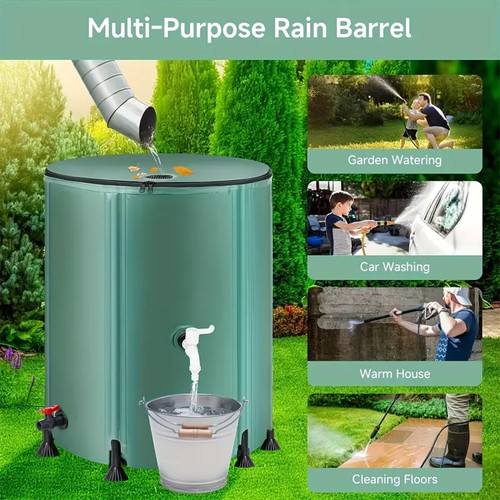 Collapsible rain barrel - collapsible,