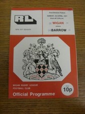 03/04/1977 Rugby League