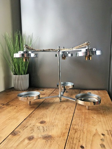 Art deco chrome arm - art,