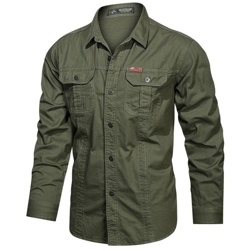 Mens work shirts military - work,