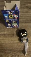THREE (3) FUNKO POP COLLECTIBLE PLUSH DC BATMAN MYSTERY MINIS PLUSHIES!