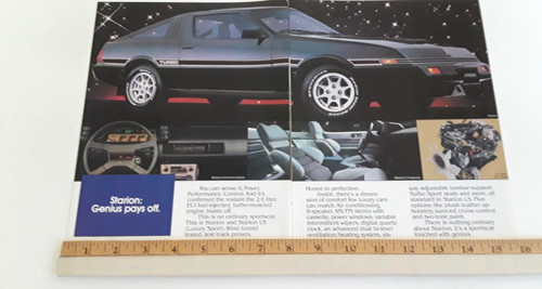 1983 mitsubishi starion turbo - mitsubishi,