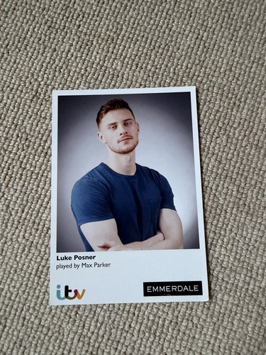 Emmerdale cast card luke - card,