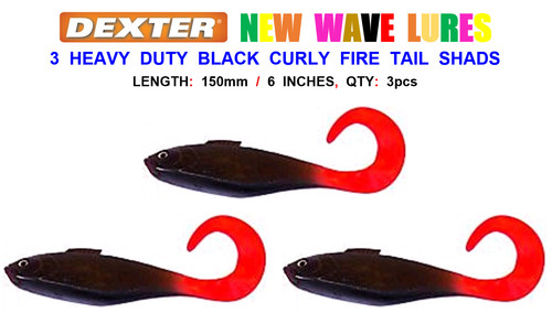 Heavy duty black - x, curly