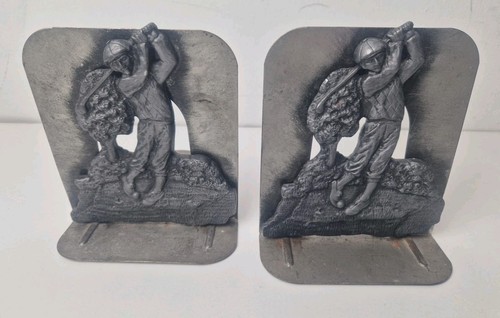 Bookends golfer 1980 - 1980, textured