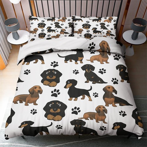 Dog puppy claw - quilt, duvet